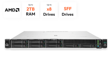 HPE DL325 G10 PLUS V2 8SFF CTO Chassis