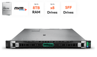 HPE ProLiant DL360 Gen11 8SFF NC CTO Server