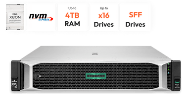 HPE DL380 G10 PLUS 16SFF NVMe/SAS/SATA CTO Chassis