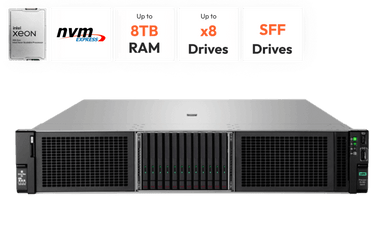 HPE ProLiant DL380 Gen11 8SFF NC CTO Server