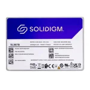 Solidigm D5-P5430 15.36TB U.2 PCIe 4.0 NVMe Enterprise SSD (SBFPF2BU153TOP1)