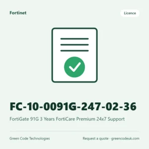 Fortinet FC-10-0091G-247-02-36 – FortiGate 91G 3 Years FortiCare Premium 24x7 Support
