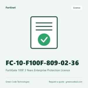 Fortinet FC-10-F100F-809-02-36 – FortiGate 100F 3 Years Enterprise Protection Licence