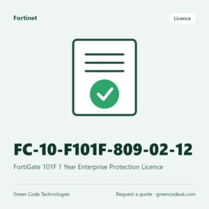 Fortinet FC-10-F101F-809-02-12 – FortiGate 101F 1 Year Enterprise Protection Licence