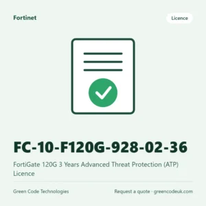 Fortinet FC-10-F120G-928-02-36 – FortiGate 120G 3 Years Advanced Threat Protection (ATP) Licence