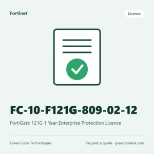 Fortinet FC-10-F121G-809-02-12 – FortiGate 121G 1 Year Enterprise Protection Licence