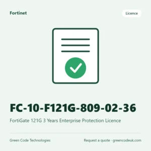 Fortinet FC-10-F121G-809-02-36 – FortiGate 121G 3 Years Enterprise Protection Licence