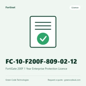 Fortinet FC-10-F200F-809-02-12 – FortiGate 200F 1 Year Enterprise Protection Licence