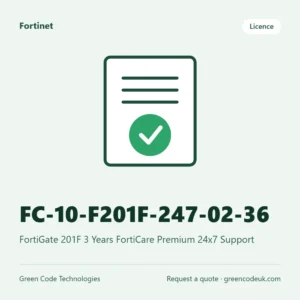 Fortinet FC-10-F201F-247-02-36 – FortiGate 201F 3 Years FortiCare Premium 24x7 Support