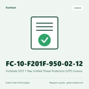 Fortinet FC-10-F201F-950-02-12 – FortiGate 201F 1 Year Unified Threat Protection (UTP) Licence