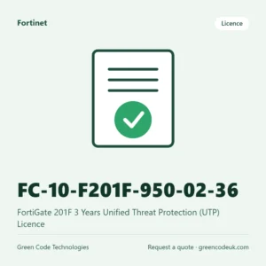 Fortinet FC-10-F201F-950-02-36 – FortiGate 201F 3 Years Unified Threat Protection (UTP) Licence